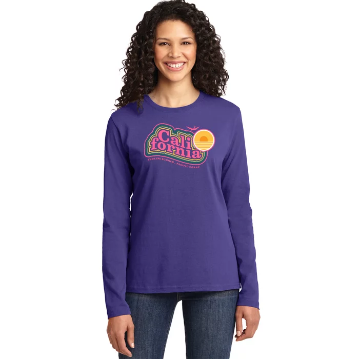 California Pacific Coast Endless Summer Ladies Long Sleeve Shirt