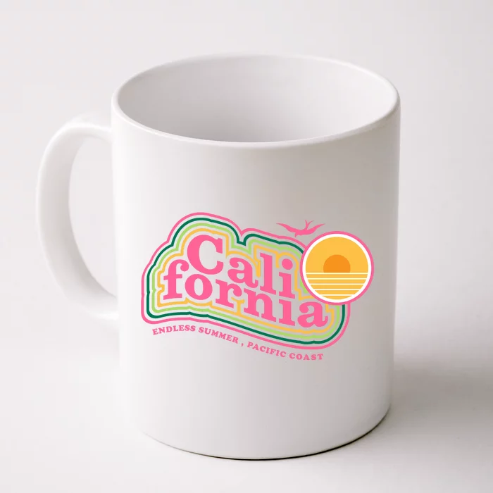 California Pacific Coast Endless Summer Front & Back Coffee Mug