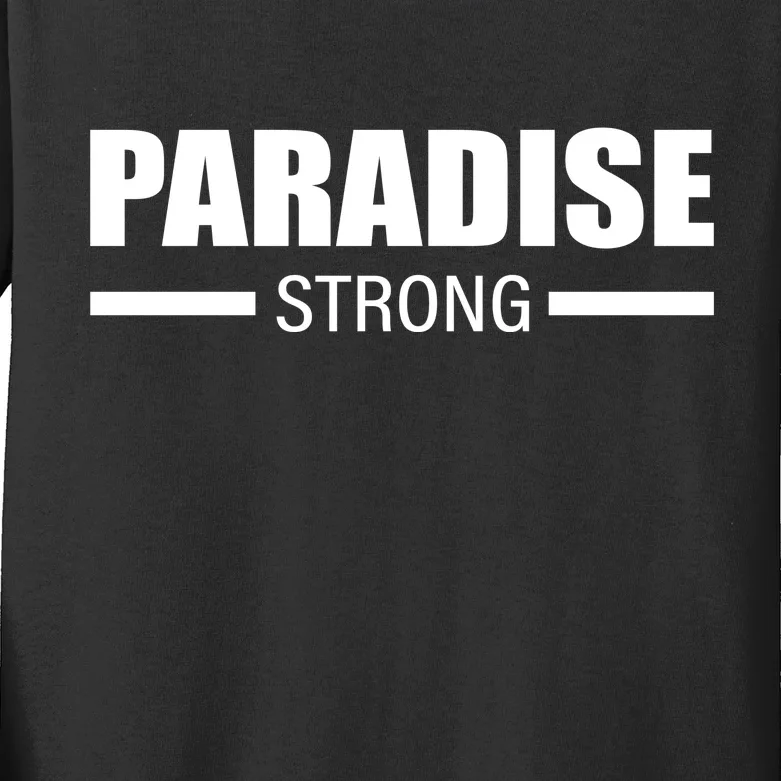 California Paradise Strong Kids Long Sleeve Shirt