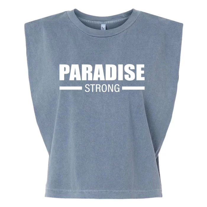 California Paradise Strong Garment-Dyed Women's Muscle Tee