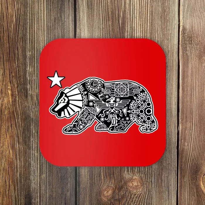 California Republic Aztec Bear Coaster