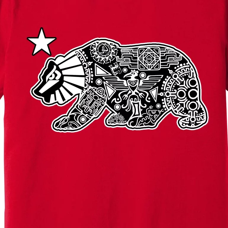 California Republic Aztec Bear Premium T-Shirt