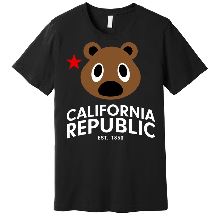 California Republic Bear Est. 1850 Premium T-Shirt