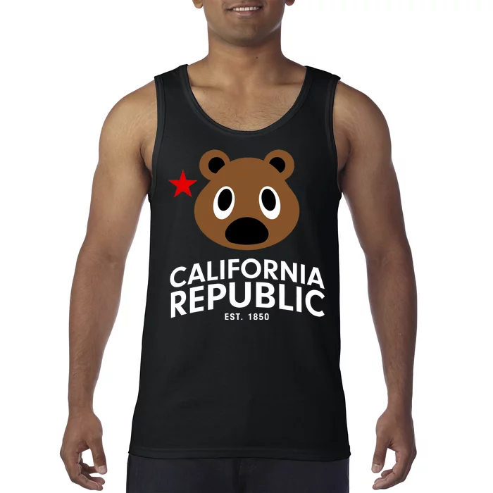 California Republic Bear Est. 1850 Tank Top