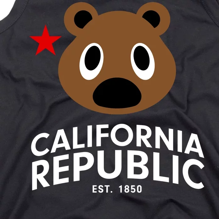 California Republic Bear Est. 1850 Tank Top