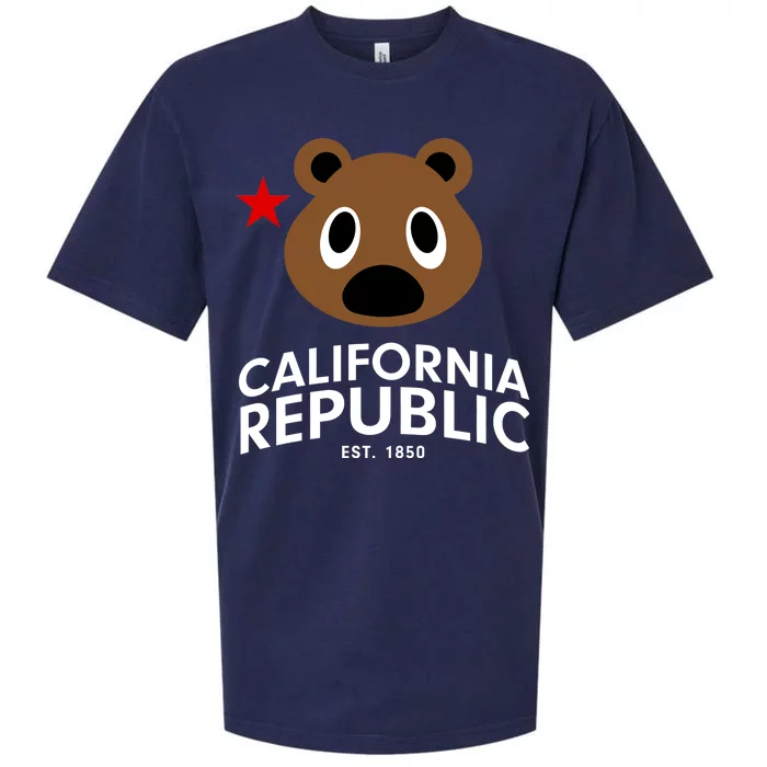 California Republic Bear Est. 1850 Sueded Cloud Jersey T-Shirt