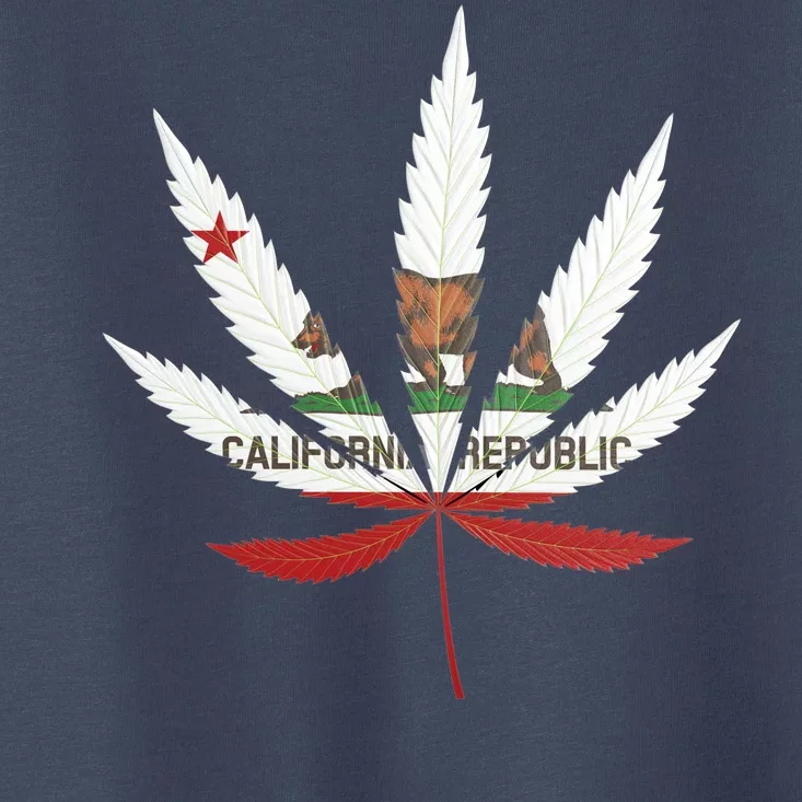 California Republic: Cali Weed Toddler T-Shirt