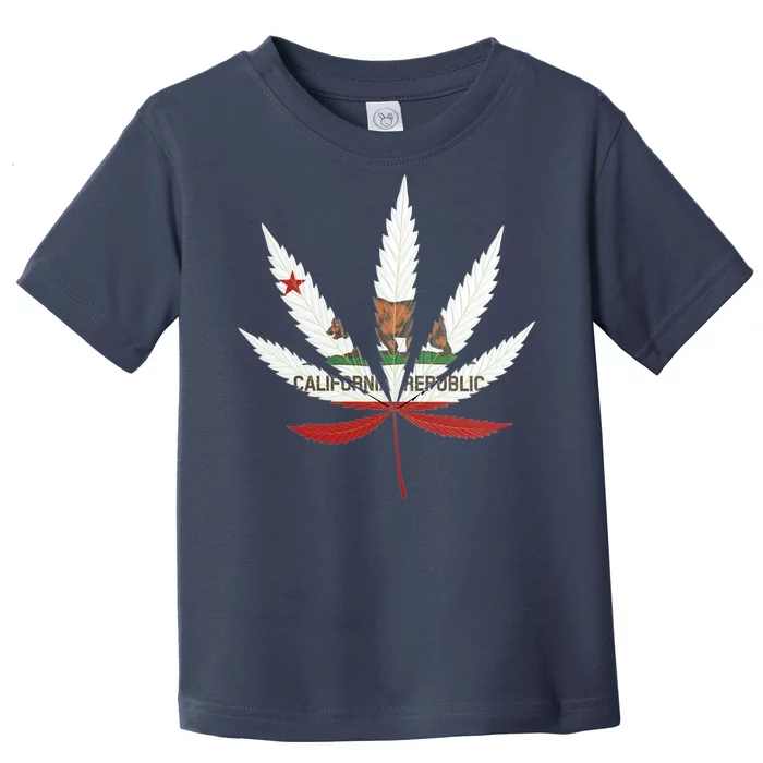 California Republic: Cali Weed Toddler T-Shirt