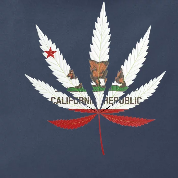 California Republic: Cali Weed Zip Tote Bag