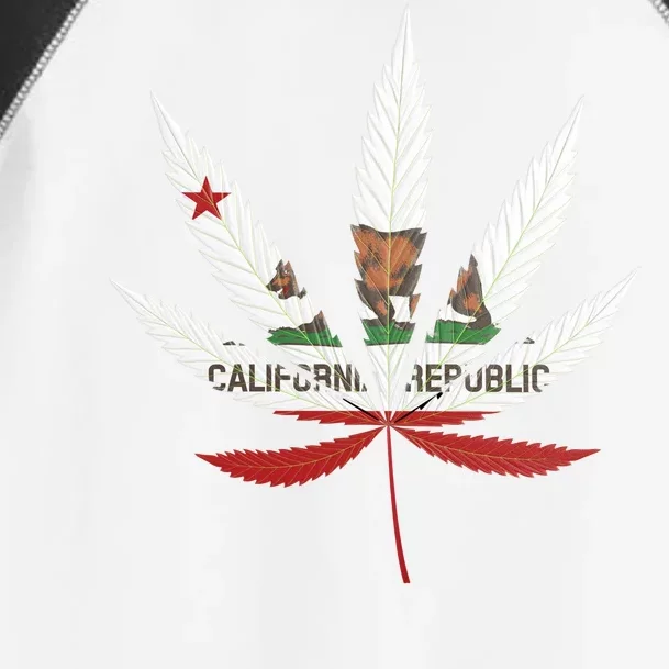 California Republic: Cali Weed Toddler Fine Jersey T-Shirt