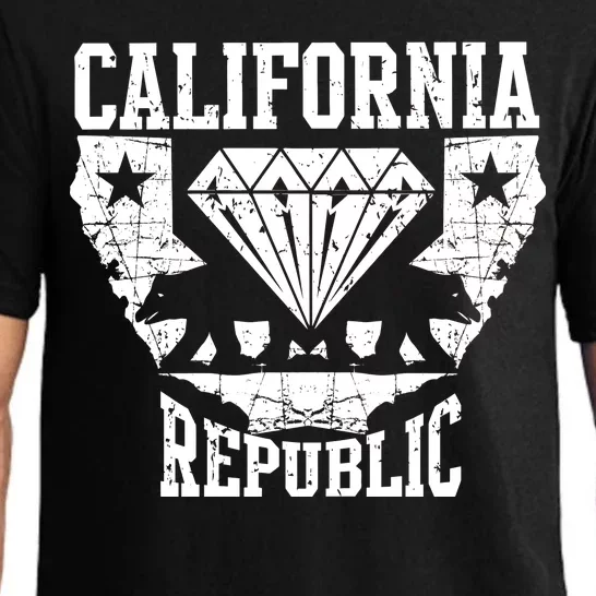 California Republic Diamond State Bear Pajama Set