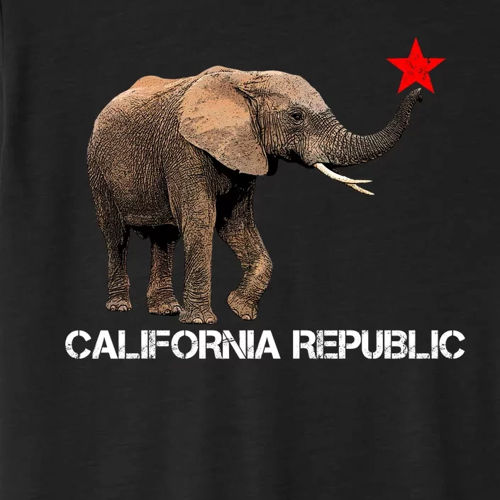 California Republic Elephant ChromaSoft Performance T-Shirt