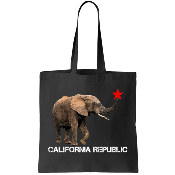 California Republic Elephant Tote Bag