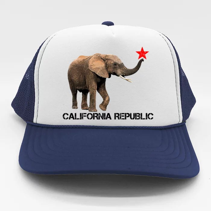 Elephant Trucker Hat