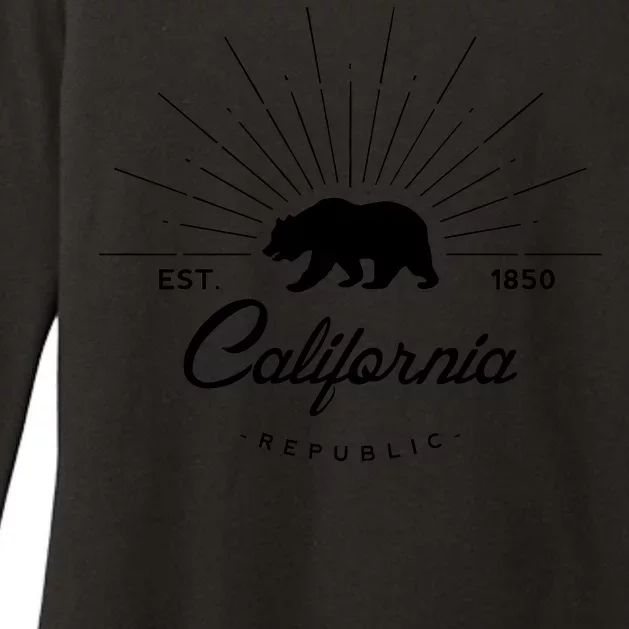 California Republic EST Womens CVC Long Sleeve Shirt