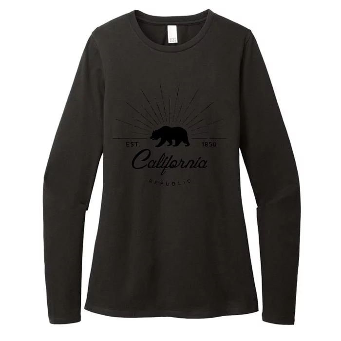 California Republic EST Womens CVC Long Sleeve Shirt