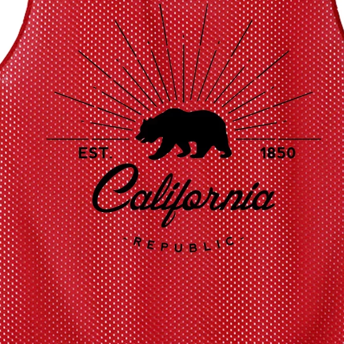 California Republic EST Mesh Reversible Basketball Jersey Tank