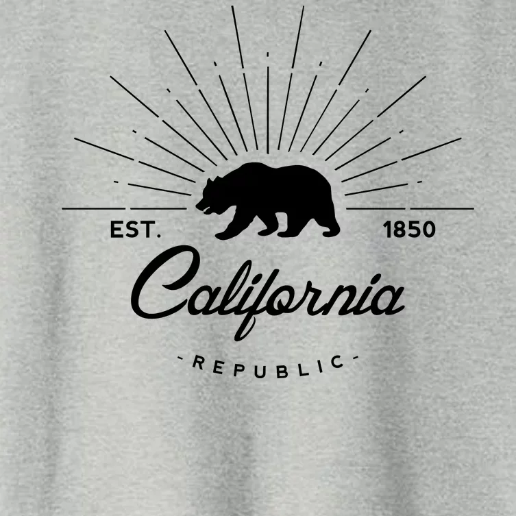 California Republic EST Women's Crop Top Tee