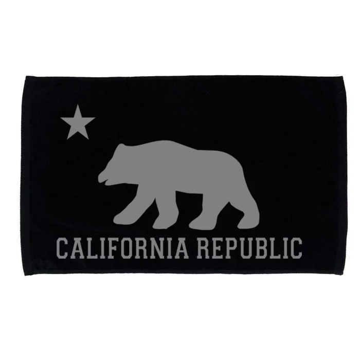 California Republic Grey Style Microfiber Hand Towel