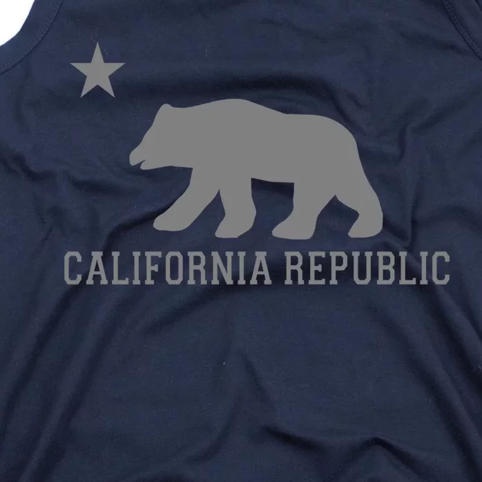 California Republic Grey Style Tank Top