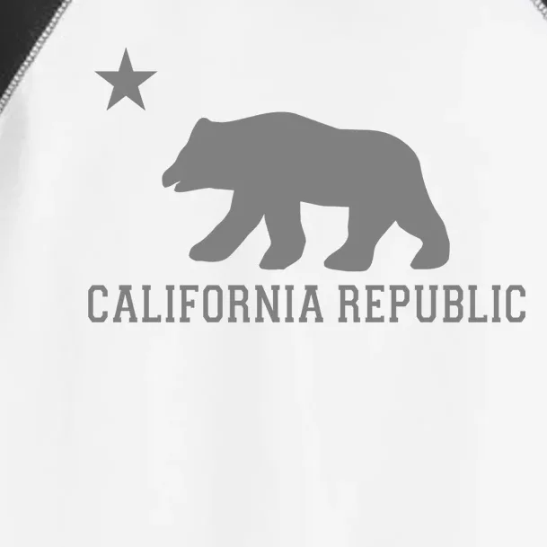 California Republic Grey Style Toddler Fine Jersey T-Shirt