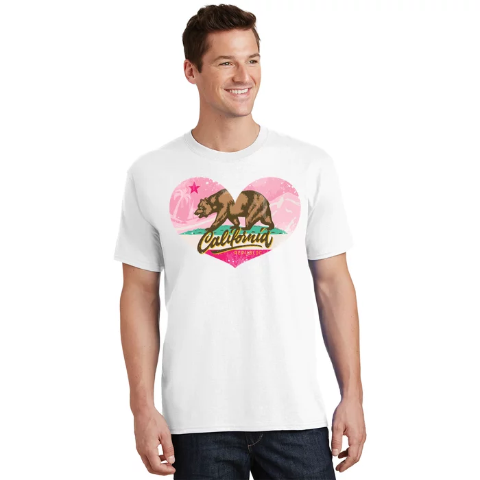 California Republic Heart T-Shirt