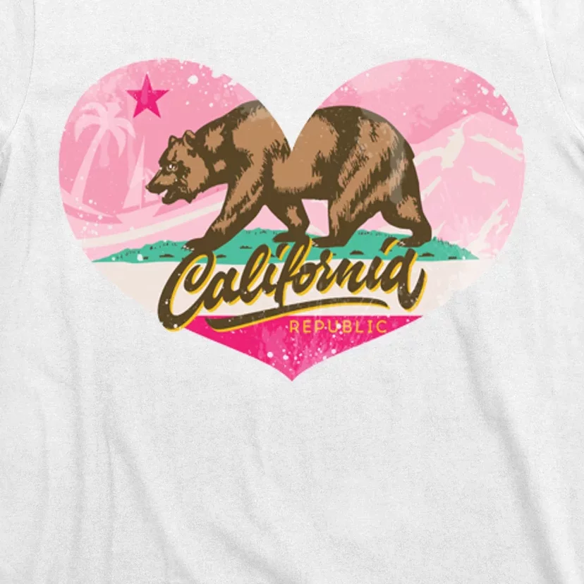 California Republic Heart T-Shirt