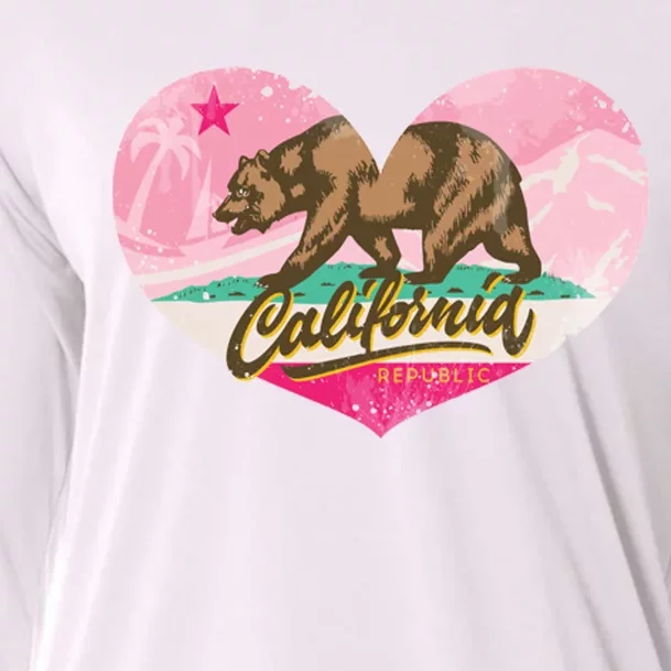 California Republic Heart Cooling Performance Long Sleeve Crew