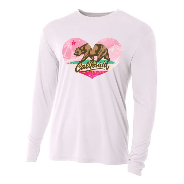 California Republic Heart Cooling Performance Long Sleeve Crew