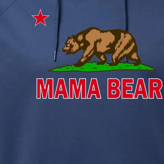 California Republic Mama Bear Performance Fleece Hoodie