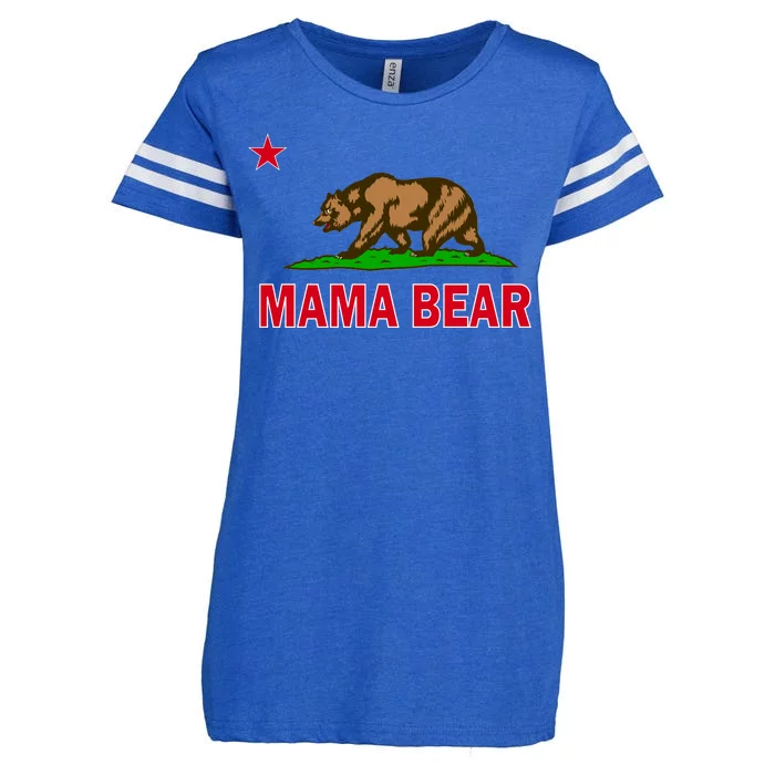 California Republic Mama Bear Enza Ladies Jersey Football T-Shirt