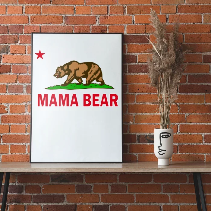 California Republic Mama Bear Poster