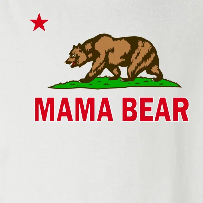 California Republic Mama Bear Toddler Long Sleeve Shirt