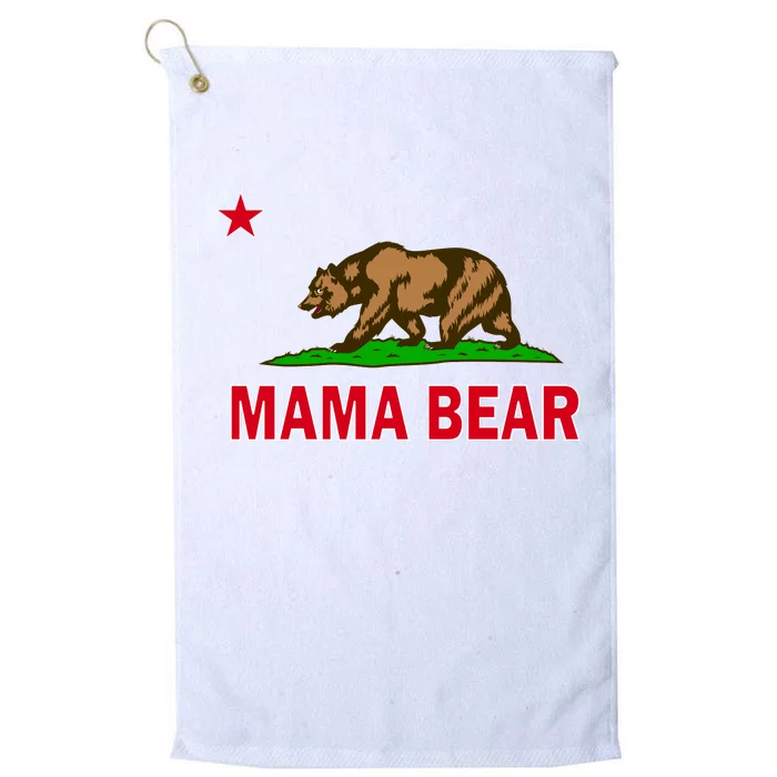 California Republic Mama Bear Platinum Collection Golf Towel