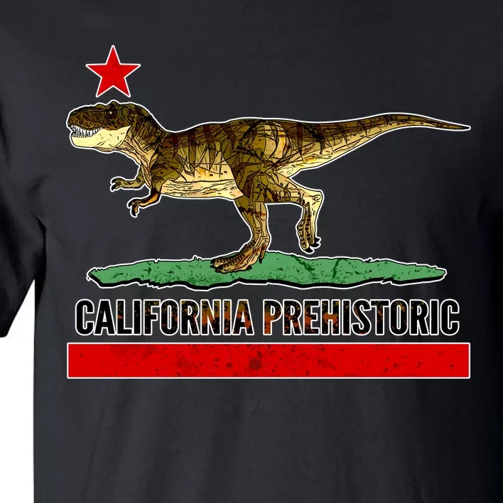 California Republic Prehistoric T-Rex Tall T-Shirt