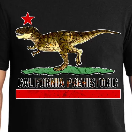 California Republic Prehistoric T-Rex Pajama Set