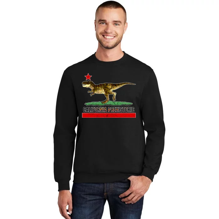 California Republic Prehistoric T-Rex Tall Sweatshirt