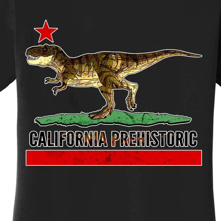 California Republic Prehistoric T-Rex Women's T-Shirt