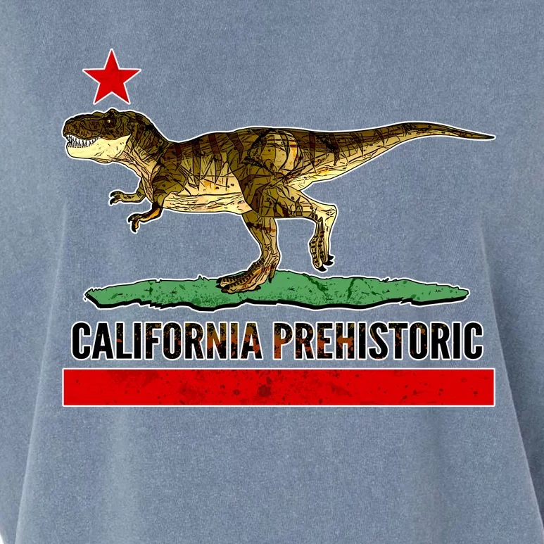 California Republic Prehistoric T-Rex Garment-Dyed Women's Muscle Tee