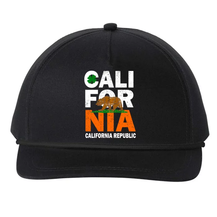 California Republic St. Patrick's Day Irish Snapback Five-Panel Rope Hat