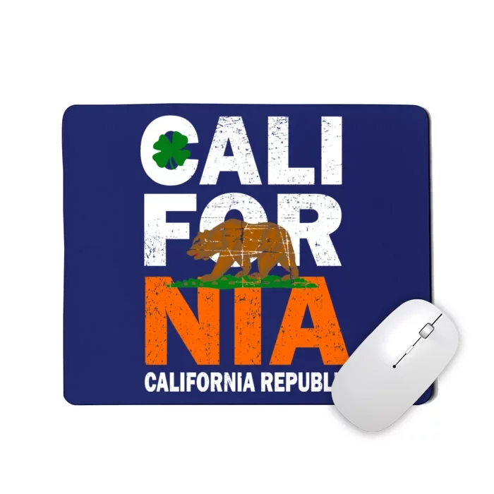 California Republic St. Patrick's Day Irish Mousepad