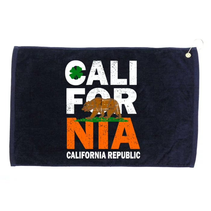 California Republic St. Patrick's Day Irish Grommeted Golf Towel