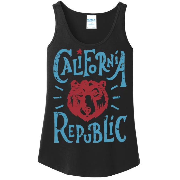 California Republic Vintage Ladies Essential Tank