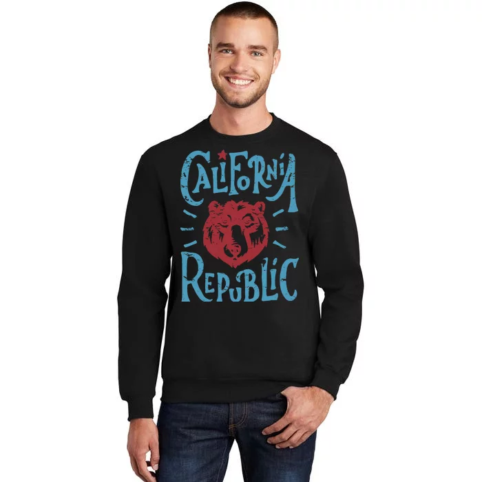 California Republic Vintage Tall Sweatshirt