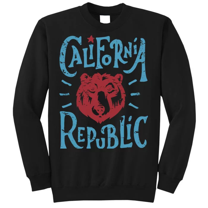 California Republic Vintage Tall Sweatshirt