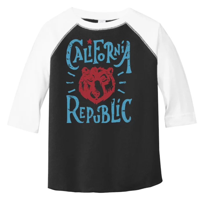 California Republic Vintage Toddler Fine Jersey T-Shirt