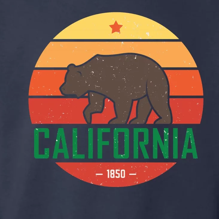 California Retro Circle Toddler Hoodie