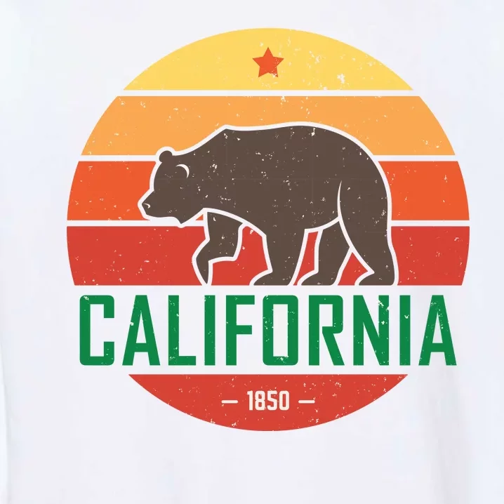 California Retro Circle Garment-Dyed Sweatshirt