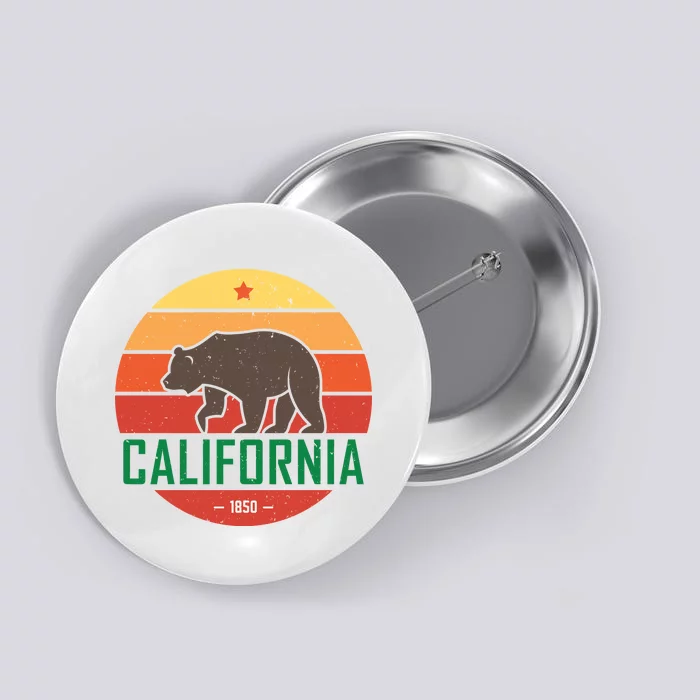 California Retro Circle Button