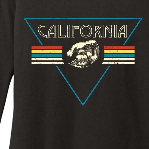 California Retro Vibe Womens CVC Long Sleeve Shirt